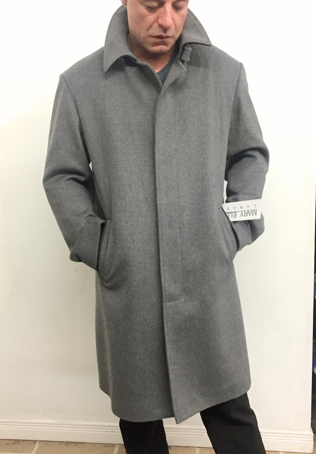 Theodore Coat - 50% Cashmere & Wool